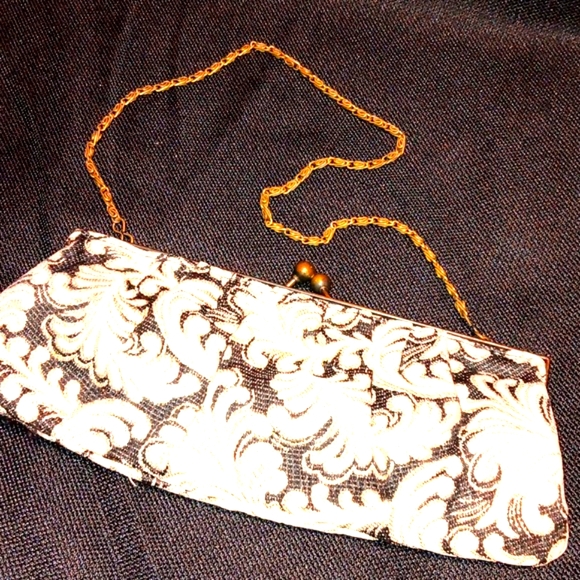 🌞Tapestry Kiss Lock Evening Bag/Clutch - Picture 1 of 11